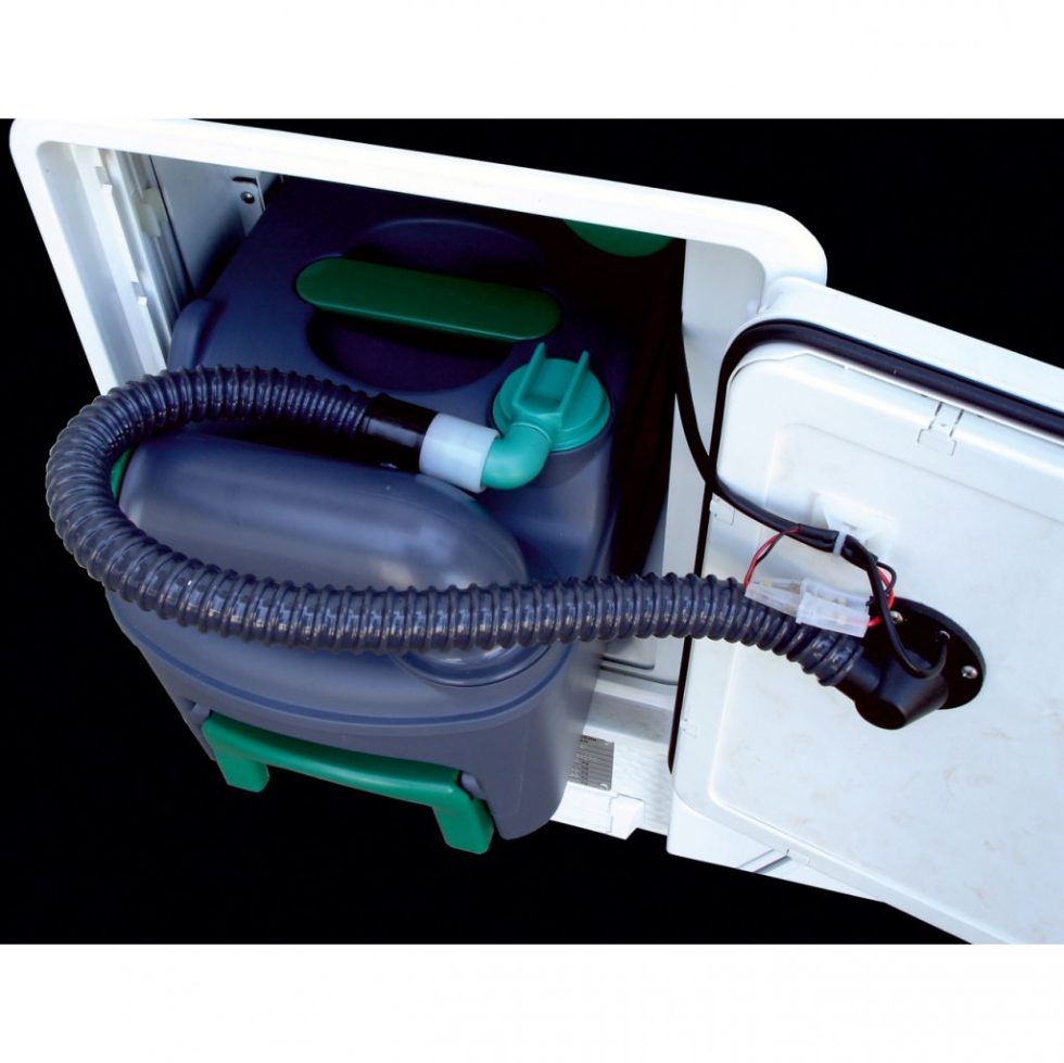 SOG 1 - Electric 12 V - fali vagy tetőszellőztető rendszer kazettás WC-tartályokra