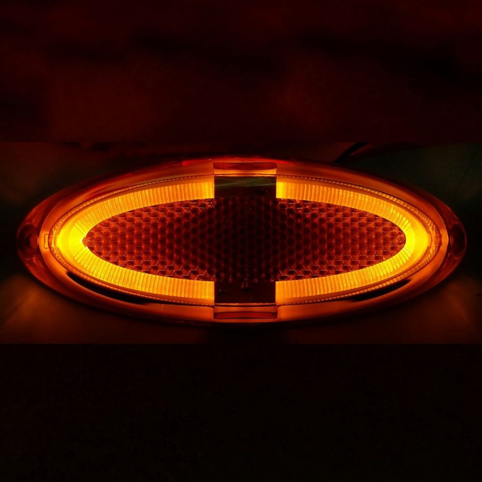 Helyzetjelző lámpa, LED-es, ovális - Image 3