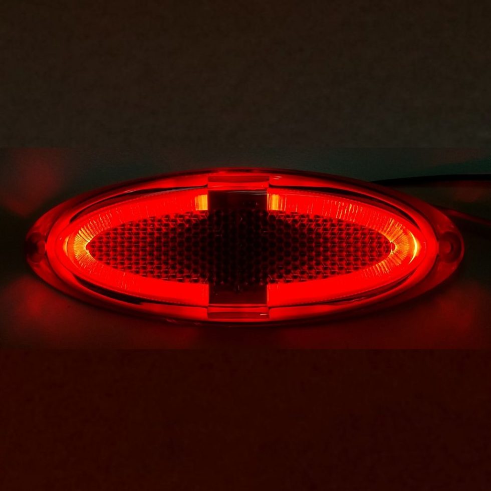 Helyzetjelző lámpa, LED-es, ovális - Image 7