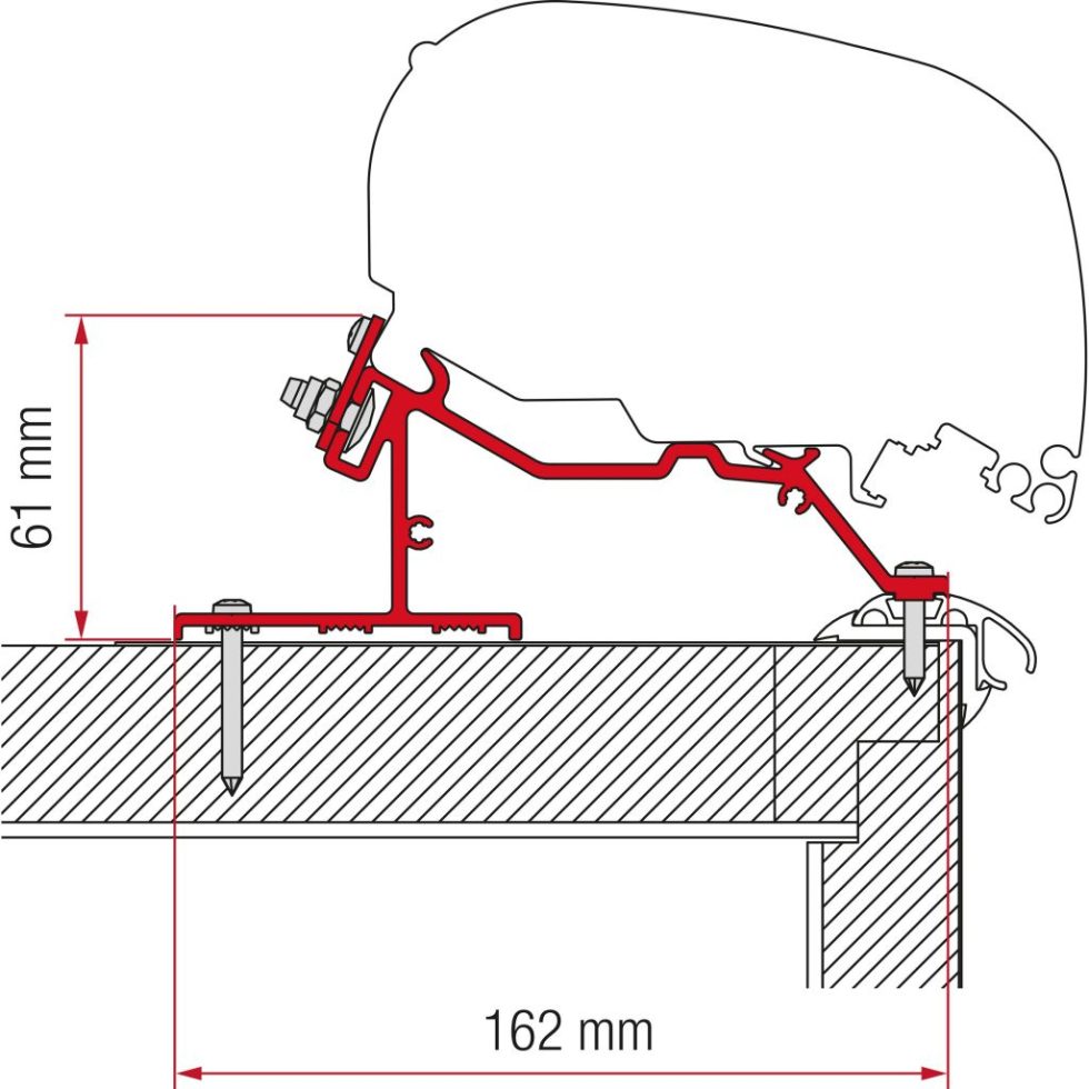 Felszerelő adapterek Fiammastore F80 S napellenzőkhöz - Image 9