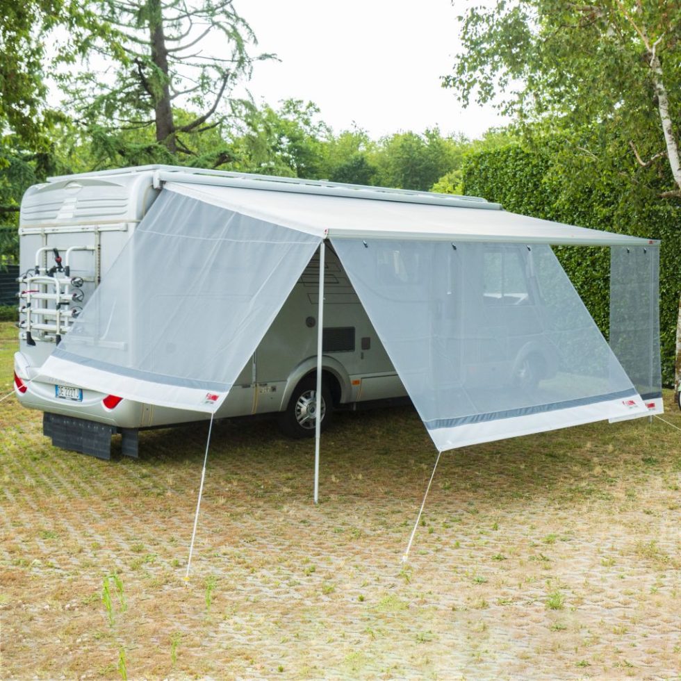 Oldalsó napárnyékoló Sun View Side Fiamma előtetőkhöz