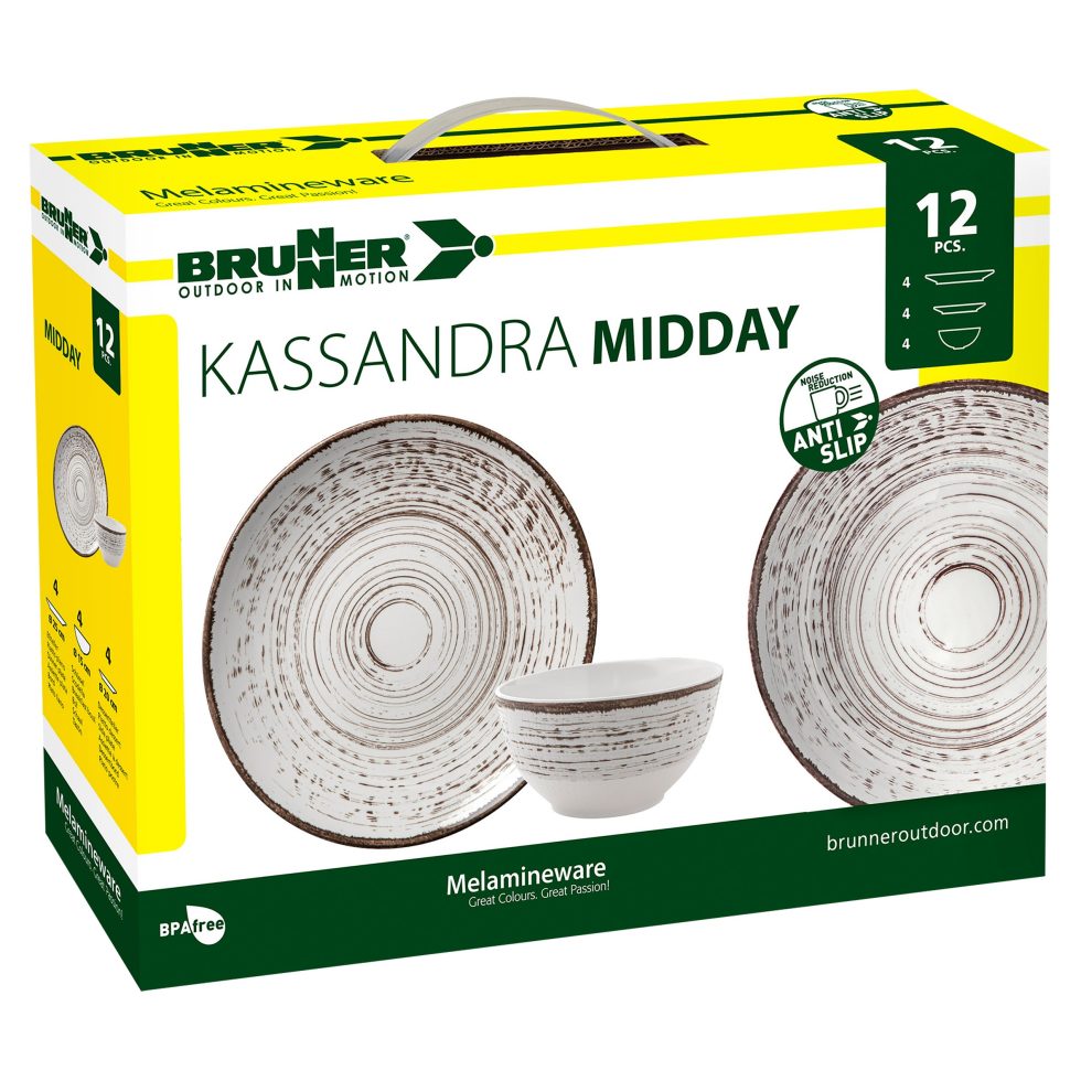 Rusztikus étkészlet melaminból, Brunner Kassandra - Image 2