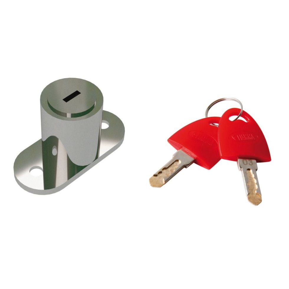 Tartalék zár Fiamma Safe Door Magnum, Frame és Magnum Frame ajtózárakhoz
