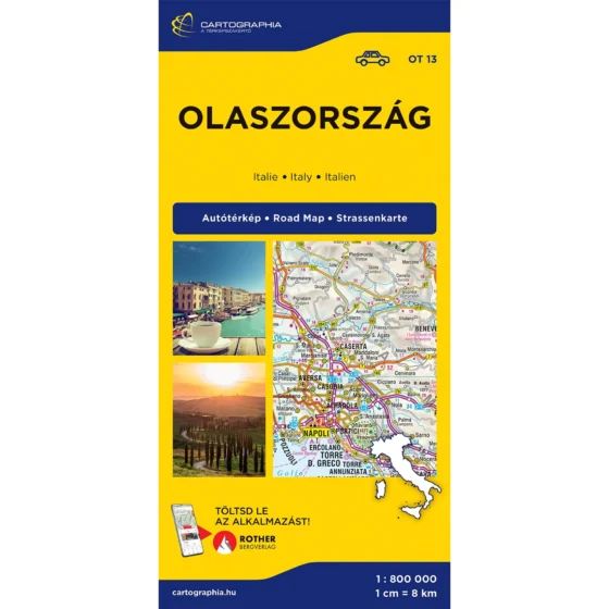 3538,8010110 Olasz Térkép