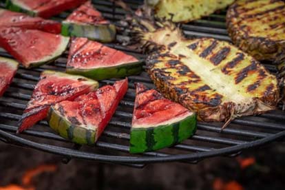 Dinnye Grillezve